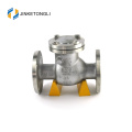 JKTLPC117 air compressor forged steel flanged check valve application